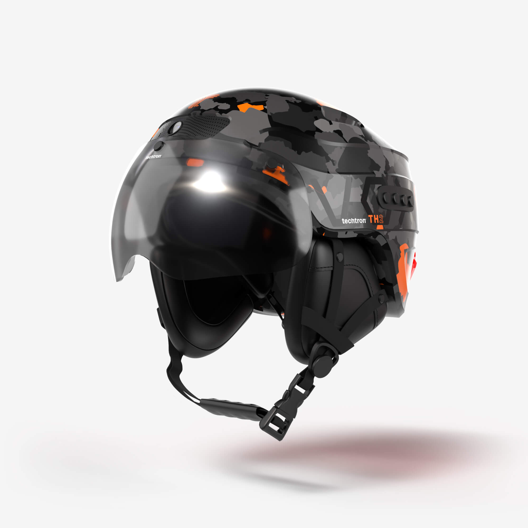 techtron TH2 VOX Smart Helmet - Scooter techtron