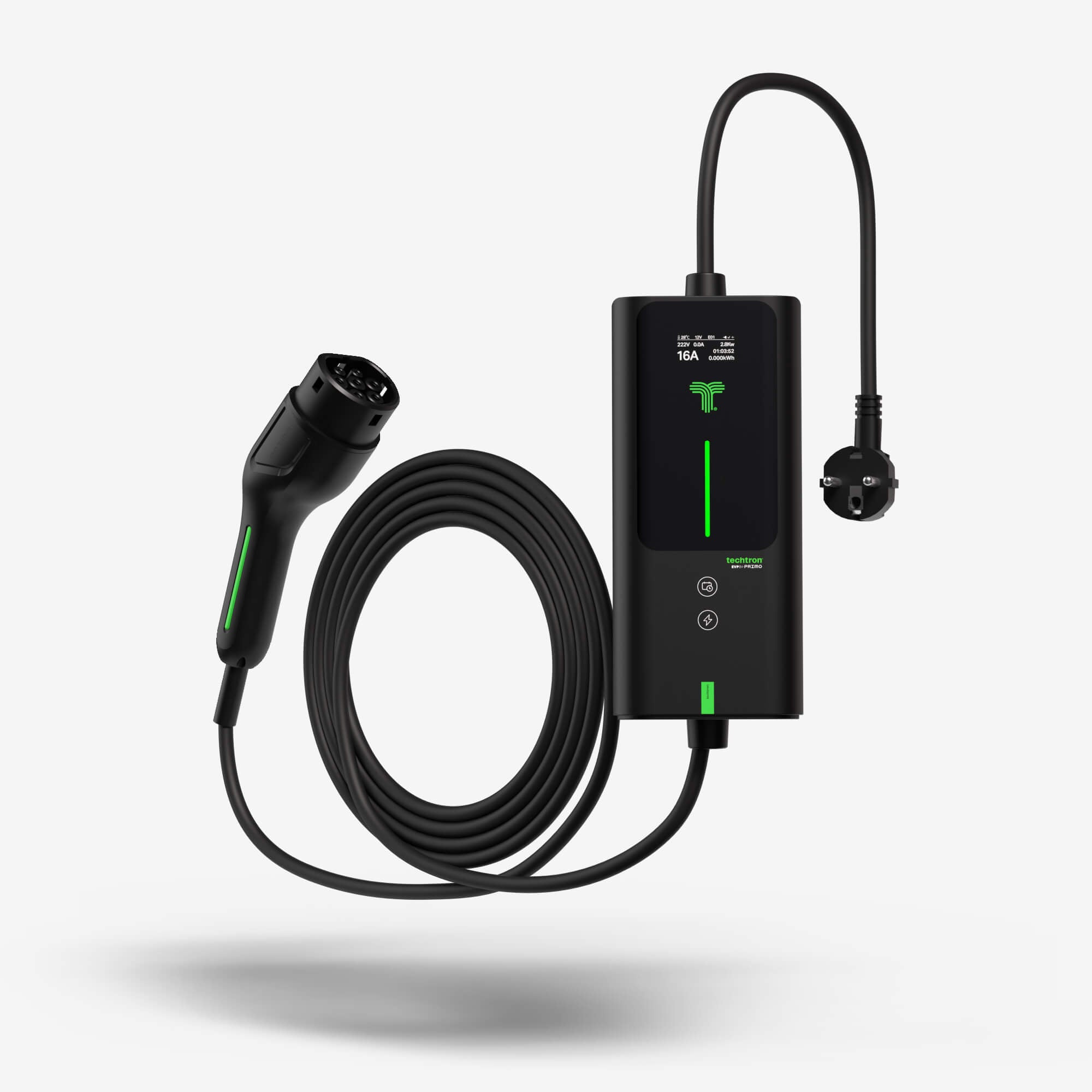 techtron EVP3+ PRIMO Portable ev-Charger techtron